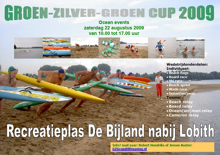 LifeSaving.nl GZG Cup 2009 Poster