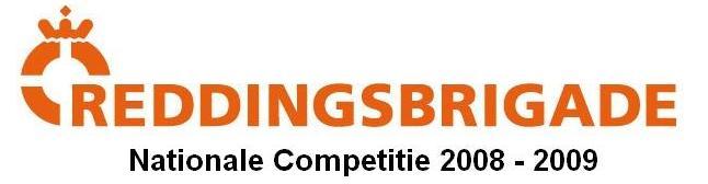 Reddingsbrigade Nationale Competitie 2008 - 2009