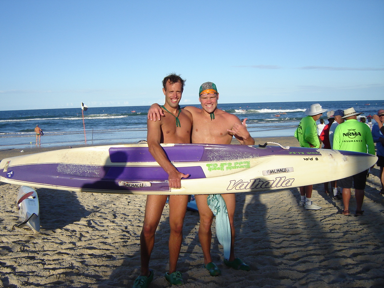 Jeroen Koster en Hemd - Board Rescue - Aussies 2006
