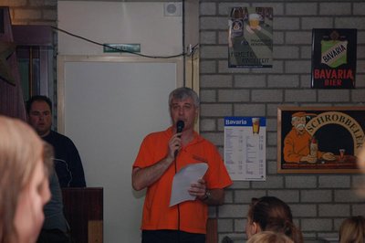 Bob bij de organisatie van de NK EHaD 2008.