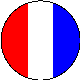 Nederland, Wit, met rood vlak rechts en blauw vlak links