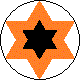LifeSaving.nl, wit met een oranje ster en een zwarte ster
