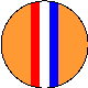 Zeist (oud), Oranje met rood-wit-blauwe strepen over het midden