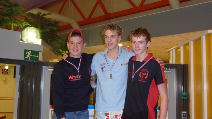 Links: Loet Graus en rechts Rick van Wegberg van asp. C