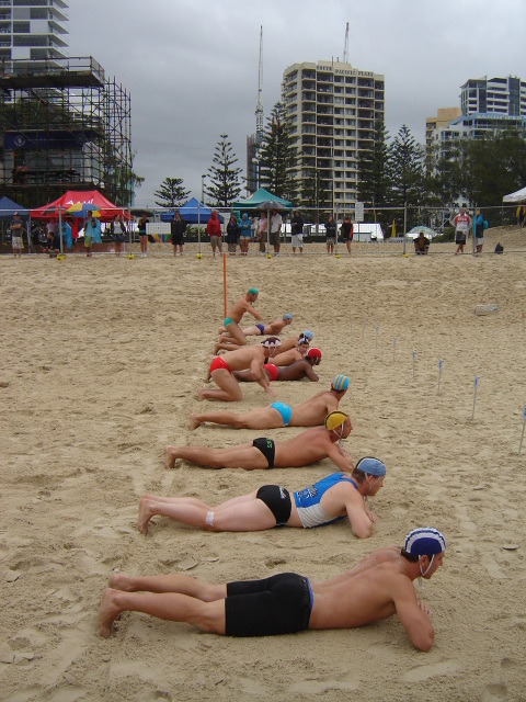 Robert - Beach Flags @ Aussie Titles 2006