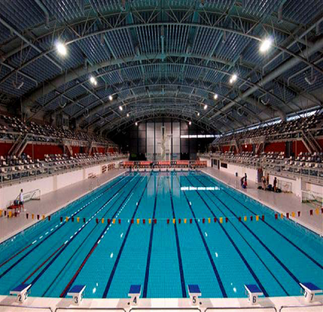 Pieter van den Hoogenband zwemstadion, Eindhoven.